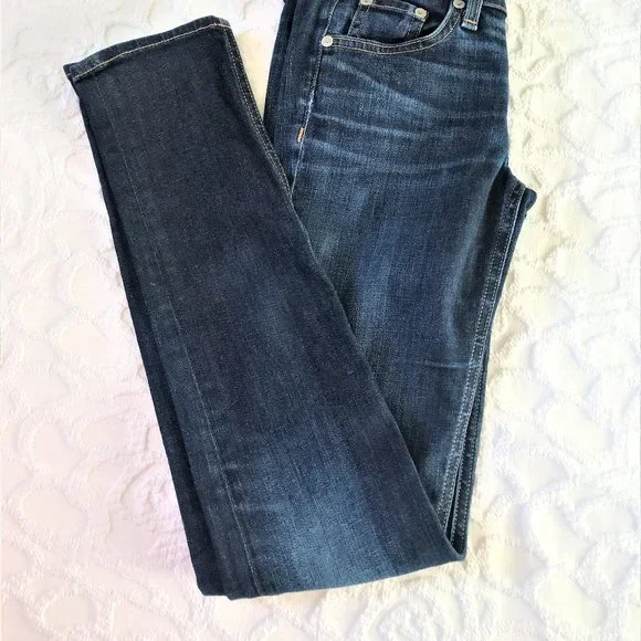 rag & bone Mid Rise Skinning Jeans - Picture 2 of 8